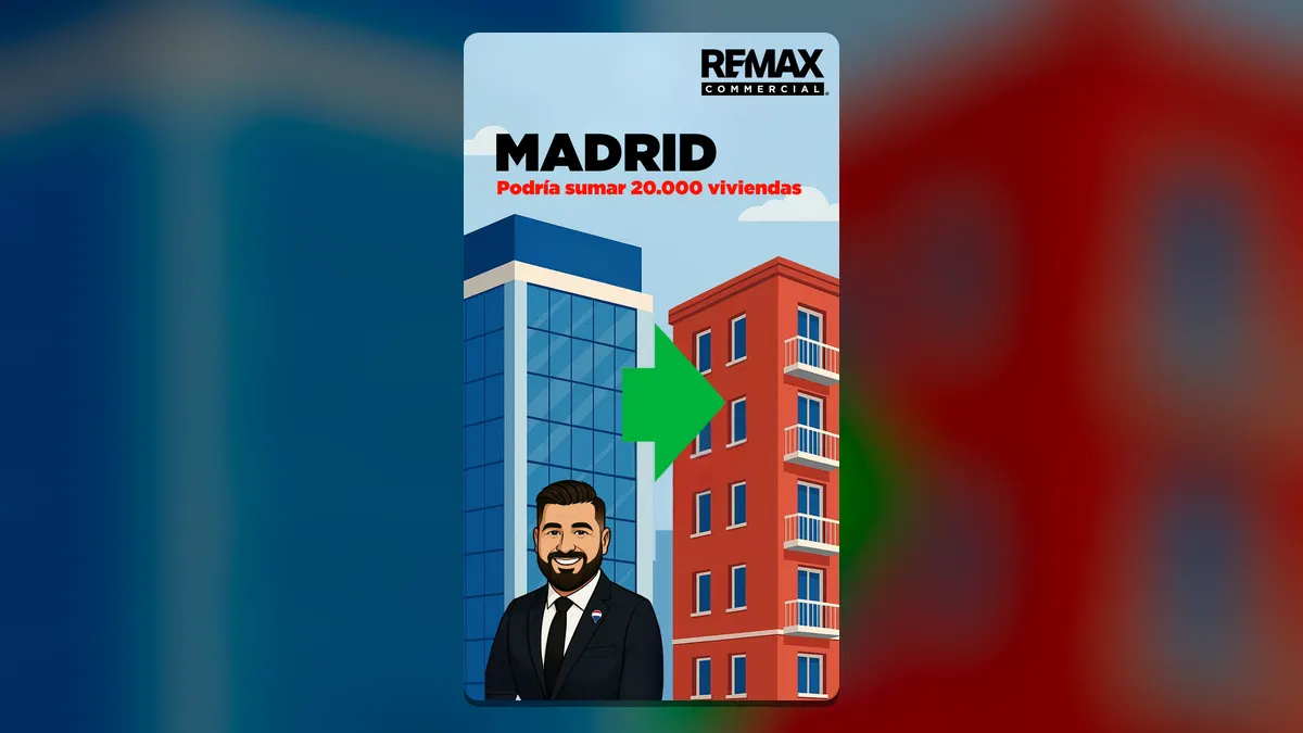Madrid podría sumar 20.000 nuevas viviendas con la reconversión de oficinas: análisis, retos y oportunidades