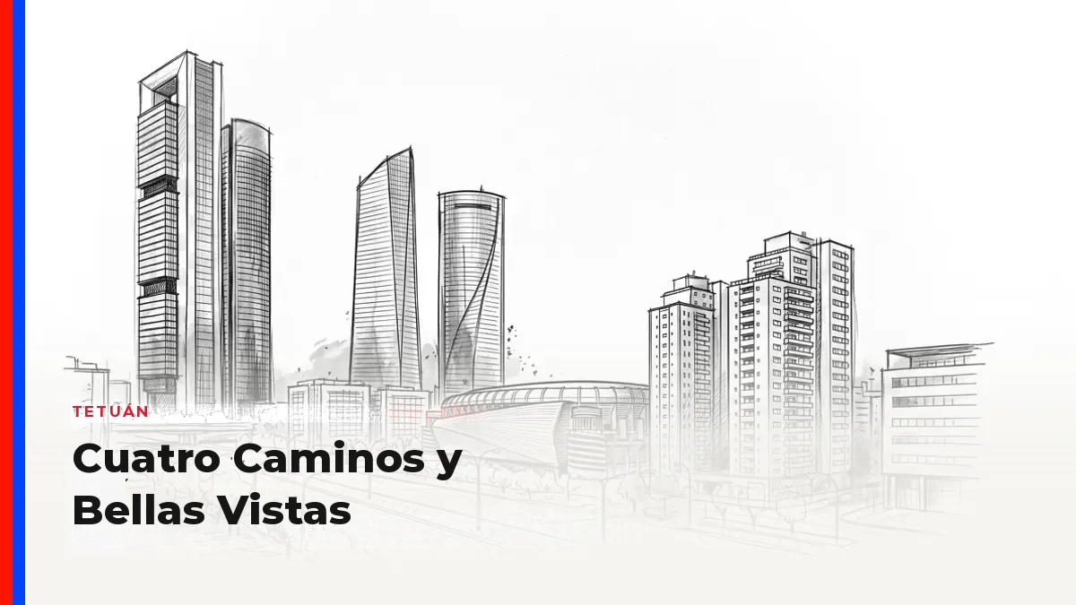 Vender en Cuatro Caminos, Bellas Vistas y Castillejos: qué mira el comprador en cada barrio