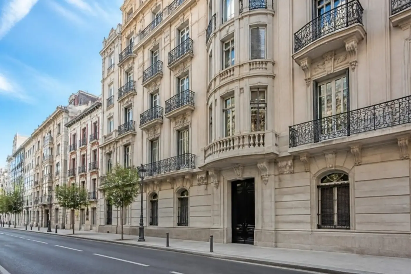 Edificio clásico en Madrid