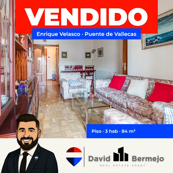 Piso vendido en la calle Enrique Velasco, Puente de Vallecas, por David Bermejo López (REMAX Welcome)