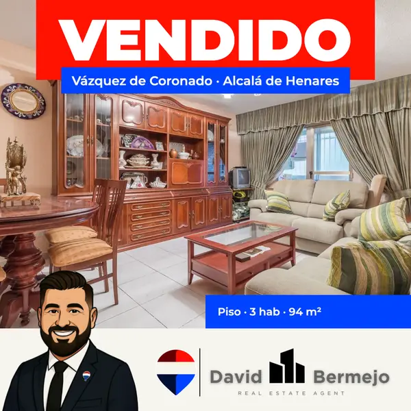 Piso vendido en la calle Vázquez de Coronado, Alcalá de Henares, por David Bermejo López (REMAX Welcome)