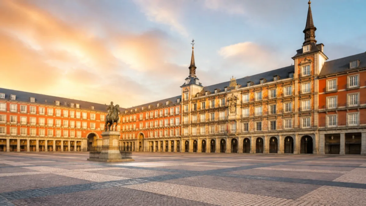 La Plaza Mayor y la Casa de la Panadería